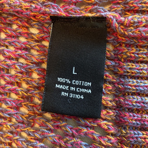 Duster Length Loose Knit Cardigan - Picture 8 of 11